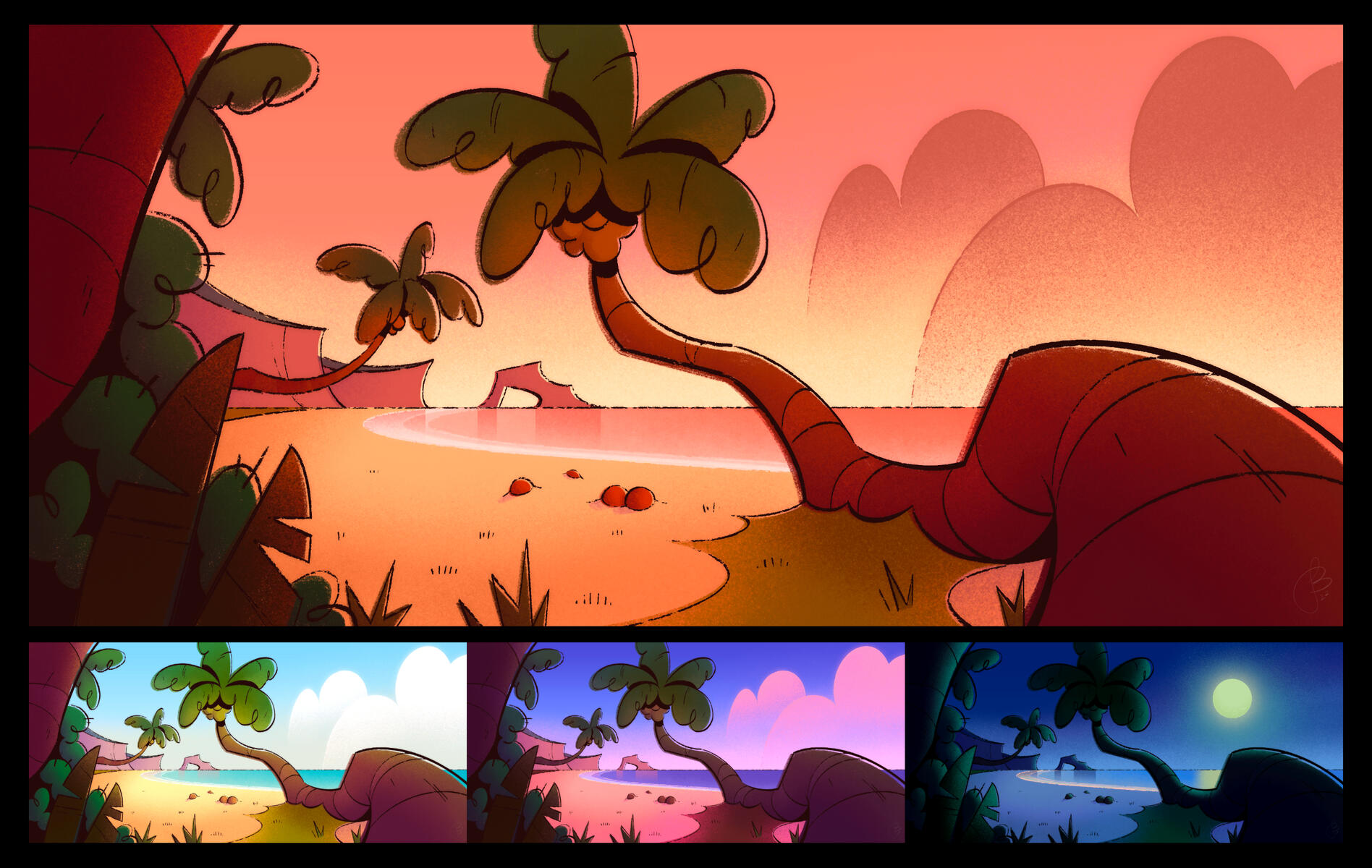 Beach Colour Practice