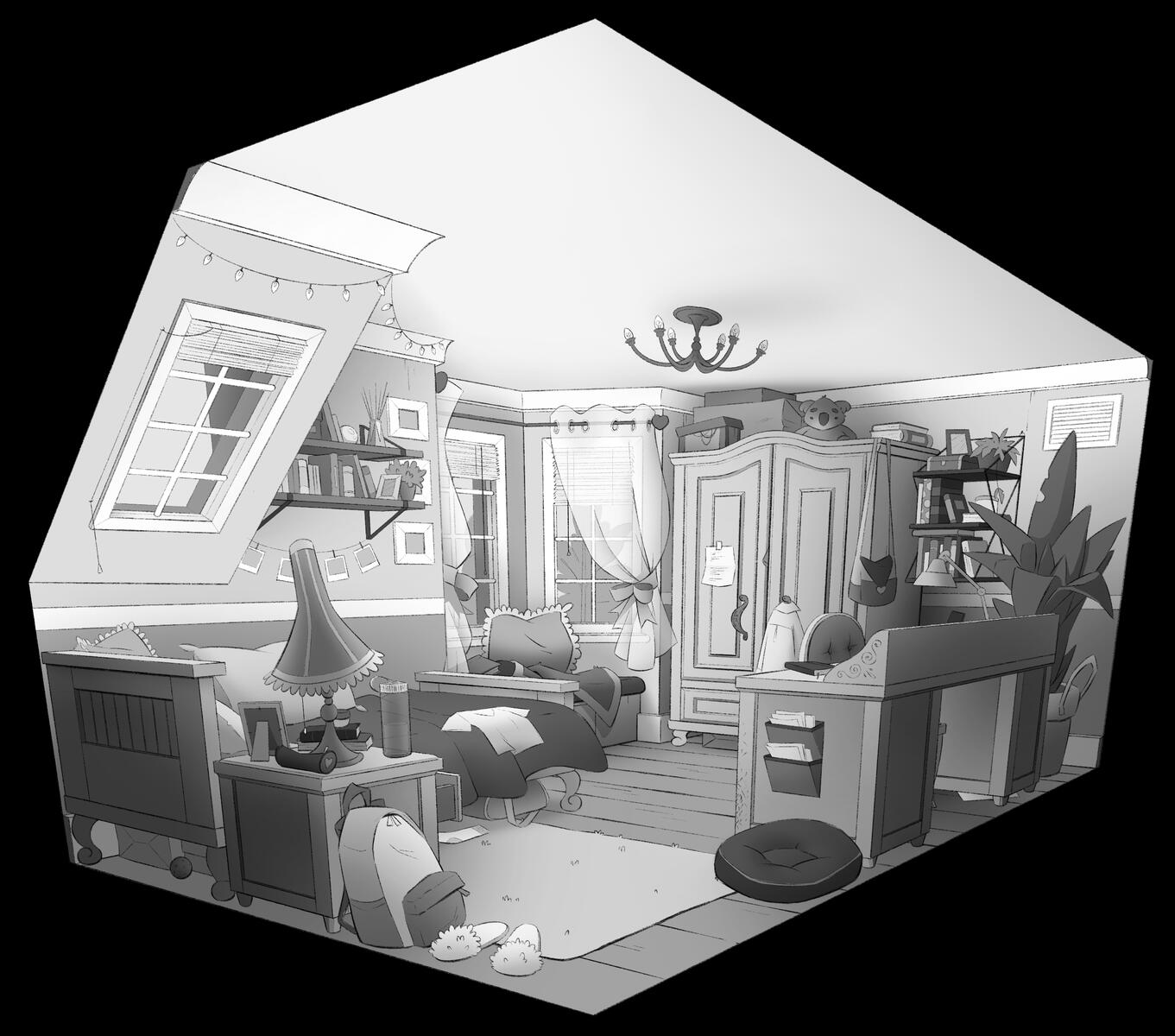 Room Set Design